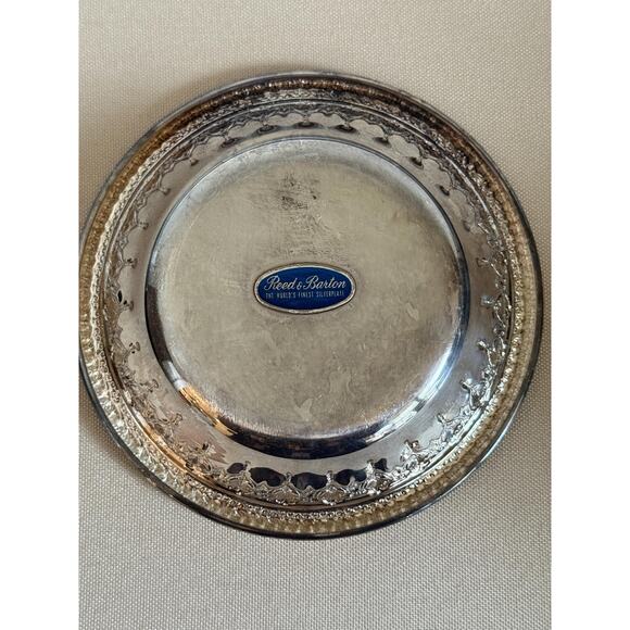 Vintage Silver Plated Dish Reed & Barton - Picture 7 of 8